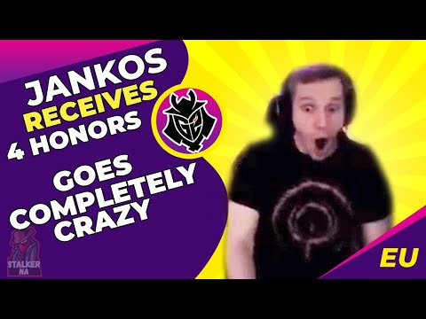 G2 Jankos Receives 4 Honors And Goes CRAZY! 🤪
