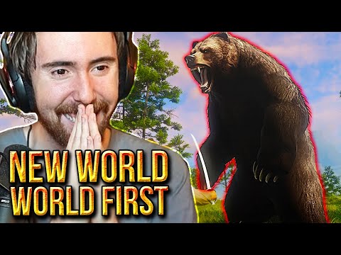 A͏s͏mongold WORLD FIRST Boss Kill in New World - Amazon MMORPG | First Gameplay (Beta)