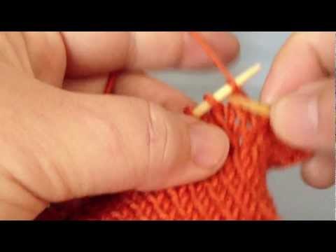 Stricken - Rechts Zunahme