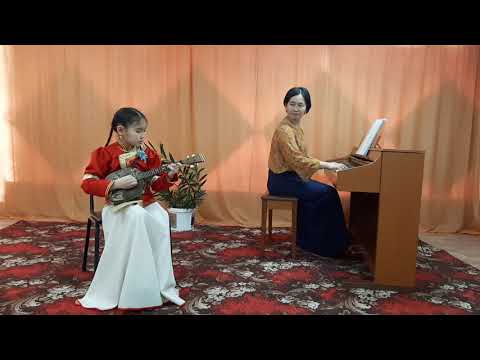 Дондокова Дашима. Бур. нар. инструменты. До 9 лет вкл. Обр.В.Попонова "Я девушка-как розочка"