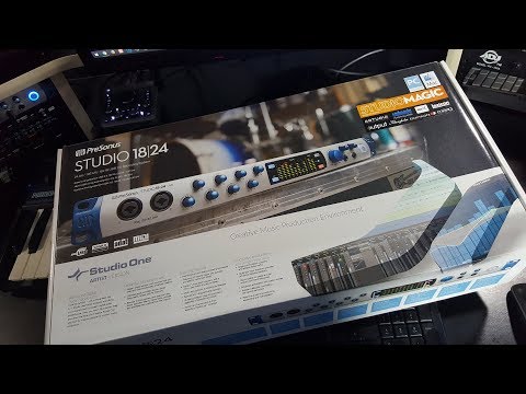 SoundsAndGear Live - Testing the PreSonus Studio 18|24 Audio Interface