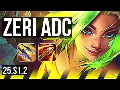 ZERI & Anivia vs MISS FORTUNE & Poppy (ADC) | 8/0/10, Legendary | KR Master | 25.S1.2