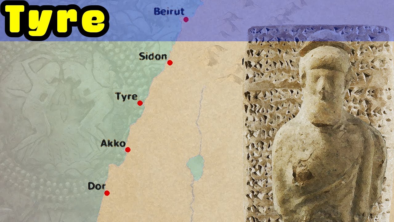 History of the Phoenician City of Tyre from the Bronze Age to the Age of Alexander