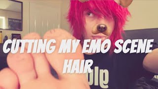 how to cut emo/scene hair | stuckwglue