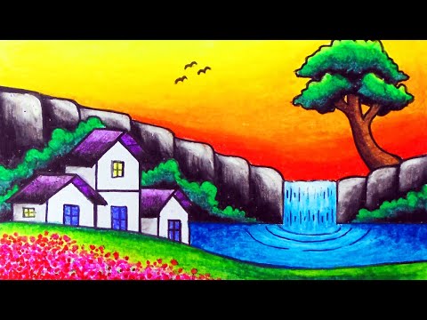 Nature Easy Beautiful Images Nature Easy Beautiful Sketch Drawing - bmp