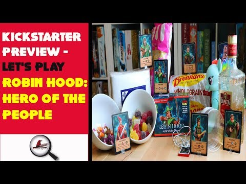  Robin Hood: Hero of the People Playthrough and Kickstarter Preview