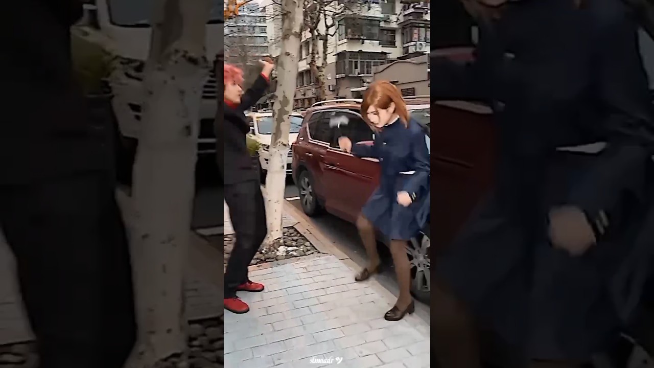 Malah pada tantrum gini😭☝🏻|| Jujutsu kaisen #cosplay #anime #jujutsukaisen #shortanime #gojo #nanami