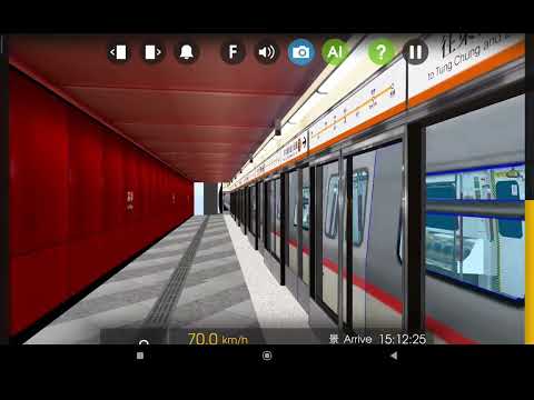Hmmsim 2 | TCL A Train Arriving at Lai King Station {V2.0} #shorts