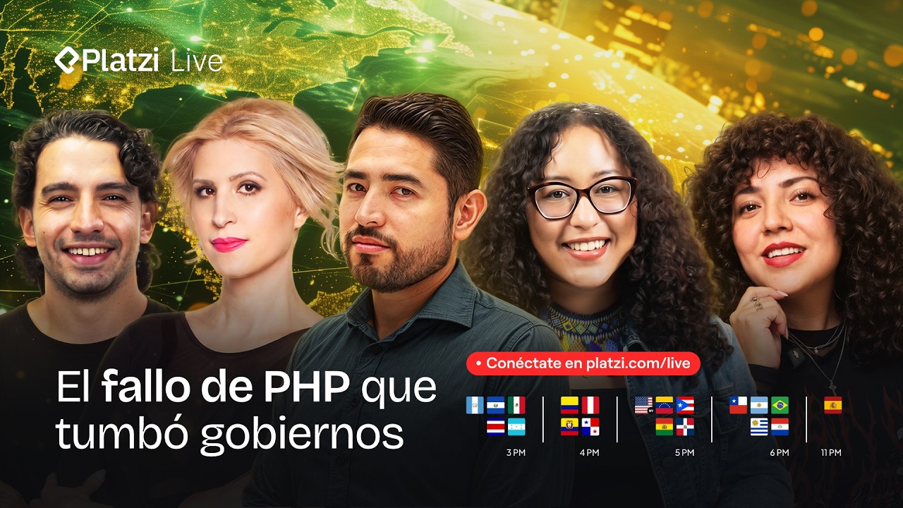 El fallo de PHP que tumbó gobiernos | Platzi Live 🔴