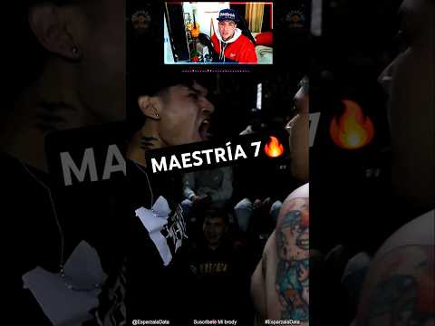 LA REDENCIÓN DE SATIM vs EMCIGAH EN MAESTRÍA 7 🔥 #freestyle #chile #freestylerap