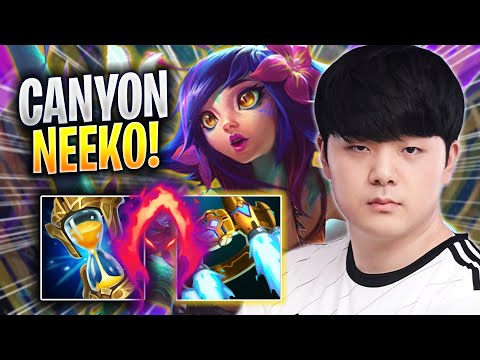 CANYON IS SO GOOD WITH NEEKO! - DK Canyon Plays Neeko JUNGLE vs Kha'zix! | Season 2023