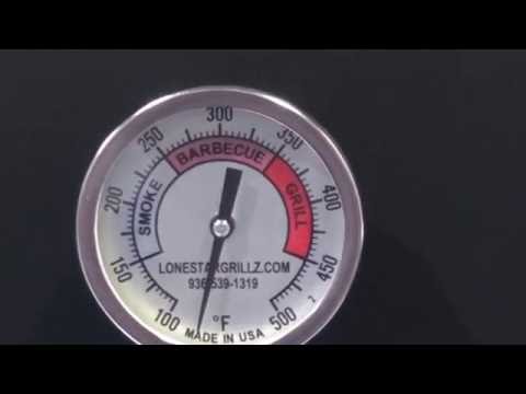 24''x30'' vertical offset smoker by Lone Star Grillz