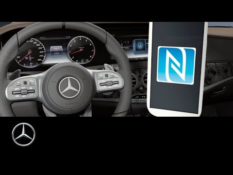 Mercedes-Benz: S-Class – Wireless charging and NFC setup