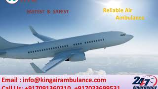 Advanced Air Ambulance Service in Bangalore and Mumbai at Low-Cost by King