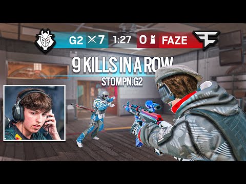 STOMPN AND G2 SWEEP 7-0 AGAINST FAZE CLAN TO QUALIFY...