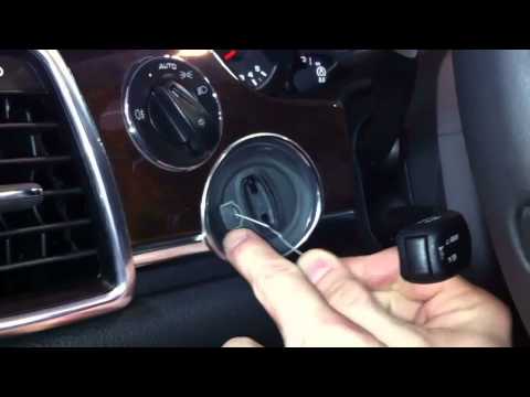 Tutorial Unlocking Ignition in Porsche Panamera or Cayenne