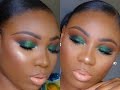 Get this Holiday Makeup Look with MakeupByJayTee’s Green Eyeshadow Tutorial