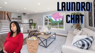 LAUNDRO CHAT: LET'S TALK PREGNANCY AND MOVING / LIFE OF A HOMEMAKER
