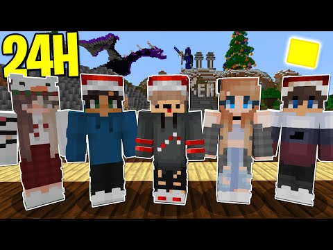 5 FAN GIOCANO NEL MIO MONDO PER 24 ORE - Minecraft ITA (2019)