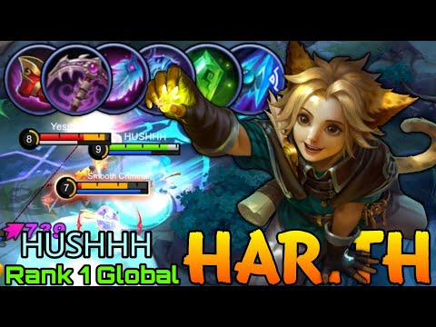 Show No Mercy Harith the Savannah Cat - Top 1 Global Harith by HUSHHH - Mobile Legends