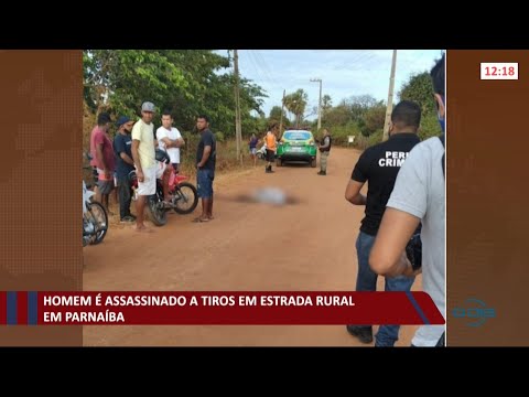 Homem eÌ assassinado a tiros em estrada rural em ParnaiÌba 30 08 2021