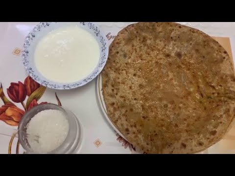 Aloo Gobi Paratha Recipe  - Cauliflower Potato Paratha - Traditional Food - Pakistani Food In Canada