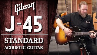 Gibson J-45 Standard Acoustic Guitar [Product Demo]