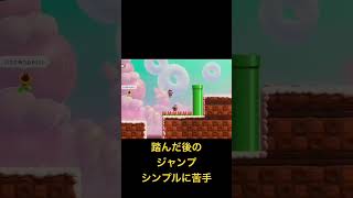 スーパーマリオワンダー　シンプルに下手な男