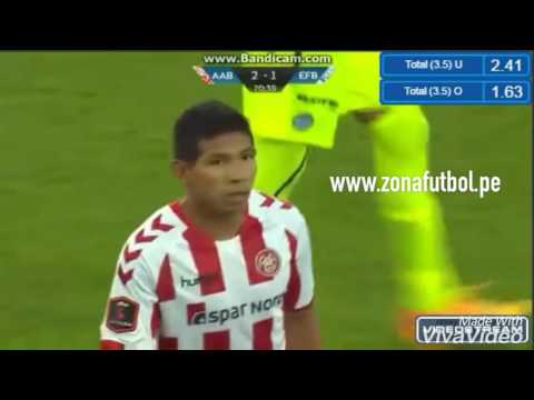 Edison Flores: las mejores jugadas en su debut en Dinamarca