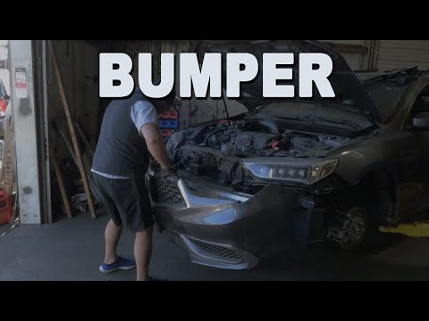 How to Remove a Front Bumper Cover - 2019 Acura TLX
