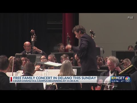 Free Bakersfield Symphony Orchestra concert and resource fair coming to Delano Sunday
