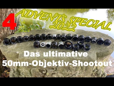 📷 Analoge Fotografie - Adventsspecial - Der ultimative 50mm Objektiv-Vergleich - Teil 1