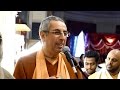 Niranjana Swami leads kirtan at ISKCON Boston ...