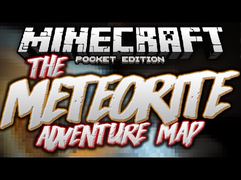 SAVING THE EARTH!!!! - The Meteorite Puzzle Adventure Map - Minecraft PE (Pocket Edition)