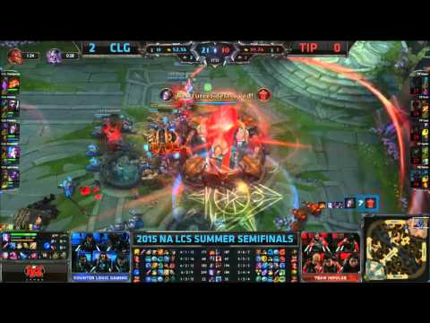 CLG vs TIP : Game 3 Last Fight - NA LCS Semifinals Day 1