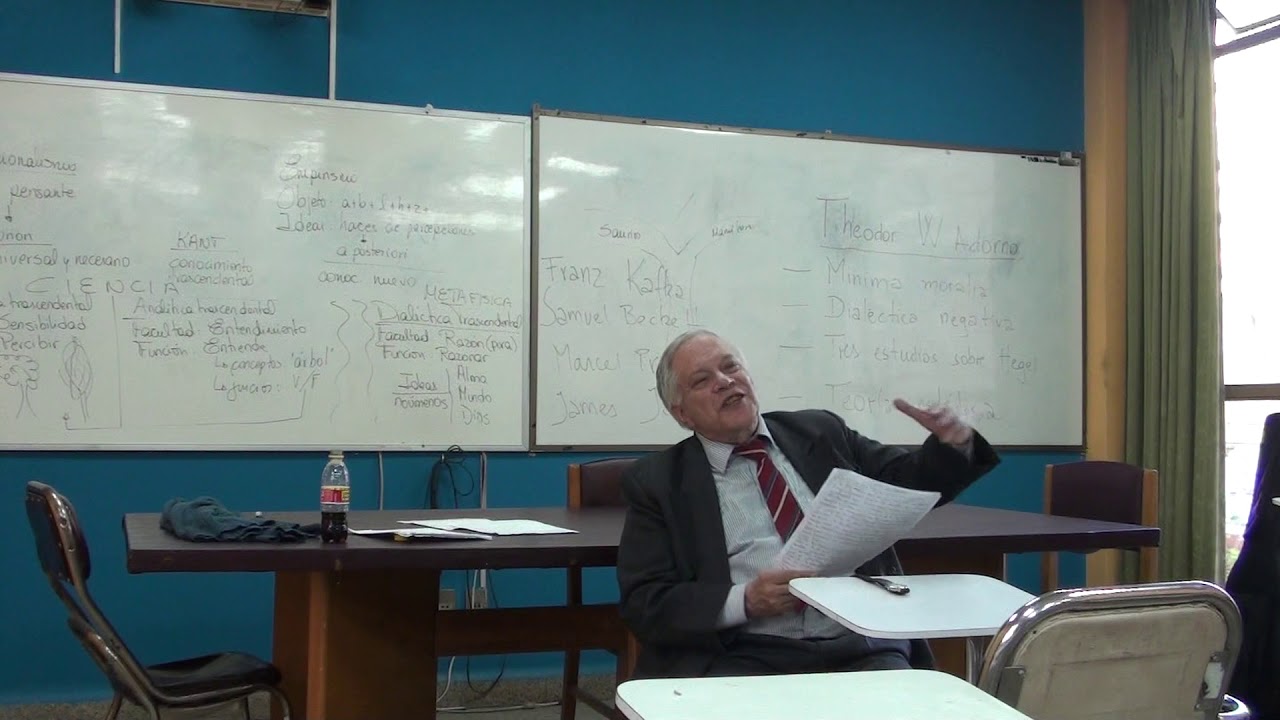 Dr. H.C.F  Mansilla, Dialectica negativa, Theodor W. Adorno