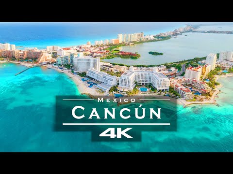Cancún / Cancun, Mexico 🇲🇽 - by drone [4K]