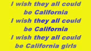 The Beach Boys California Girls