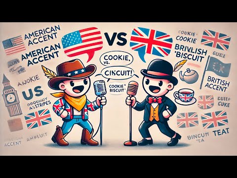 Improve your english vocabulary 15 Key Words: The Ultimate American vs. British English accent Guide