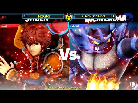 PBLK Wood(Incineroar) vs Darkshad(Shulk)  Arcade Legacy #26 SSBU  Winners Seimis
