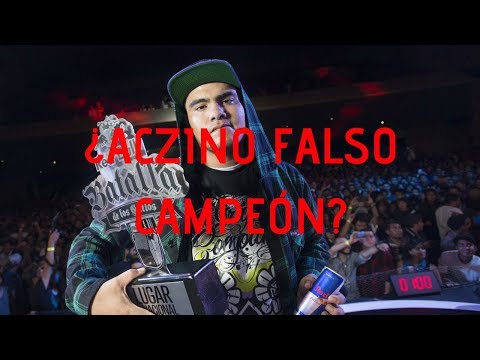 ¿Aczino falso campeón? - Analisis Final Internacional México 2017 - Analisis Battles