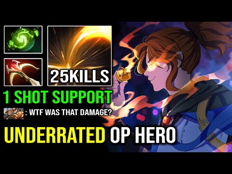 DON'T Underestimate Marci Carry | WTF Hit Like a Truck Instant 1 Shot with Armlet Daedalus Dota 2