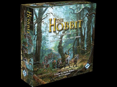The Purge: # 1059 The Hobbit Card Game: A trick taking game of teams with a strange Hobbit theme designed by Martin Wallace? Huh?