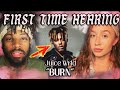 MY FIRST TIME HEARING Juice WRLD Burn Official Music Video REACTION