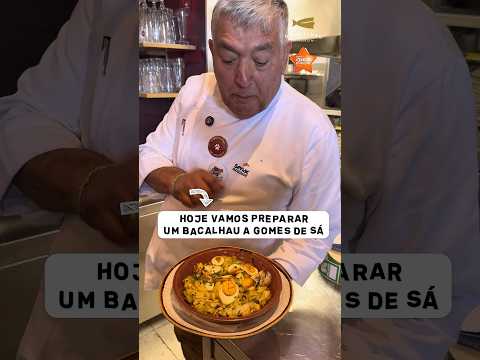 Aprenda a preparar Bacalhau À Gomes de Sá, com Chef Júlio Fernandes