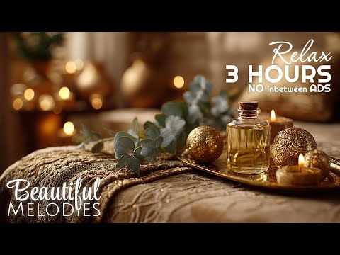 Spa Music Christmas Piano 🎄 Calm Water & Zen Ambience for Deep Relaxation