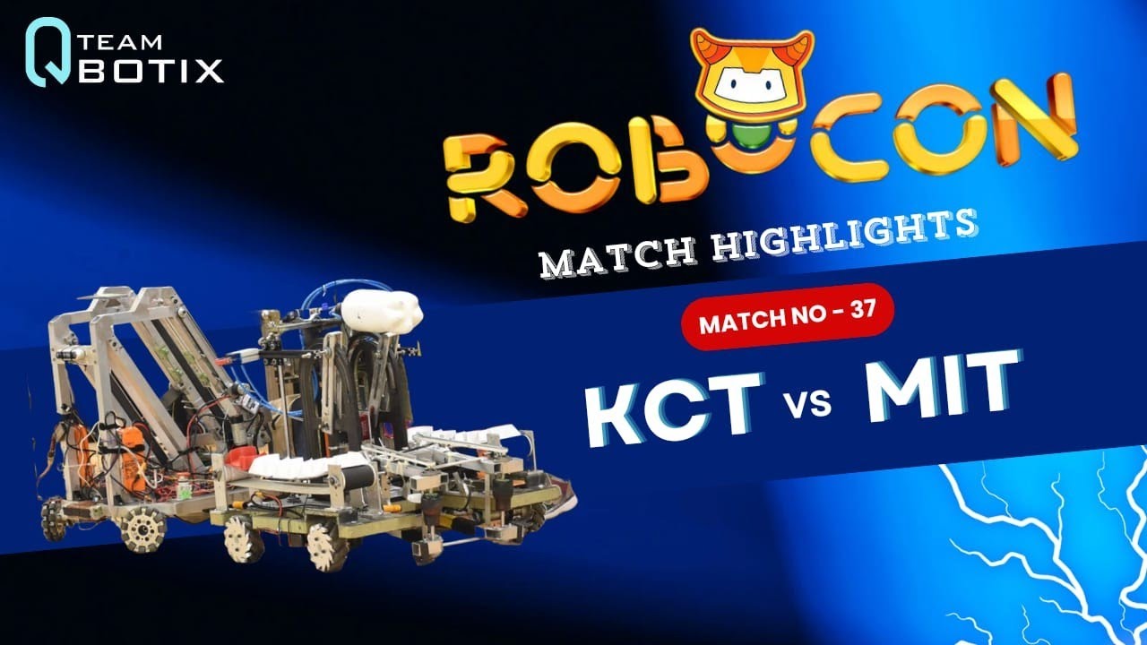 KCT vs MIT | Robocon 2024 | TEAM Q-BOTIX |