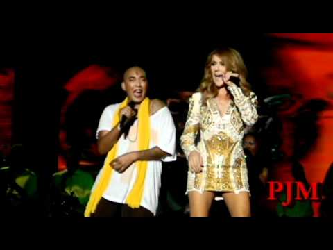 Celine dion with Diana King