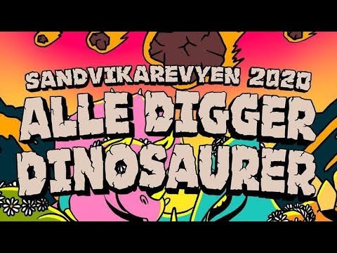 Sandvikarevyen 2020: Alle digger dinosaurer!