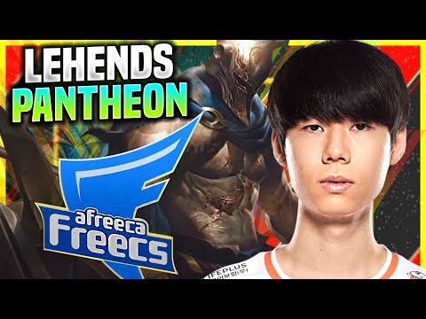 LEHENDS IS A NEW SUPPORT FOR AF! - AF Lehends Plays Pantheon Supp vs Galio! | Preseason 11